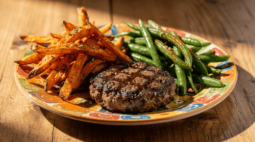 Frites de patate douce au paprika